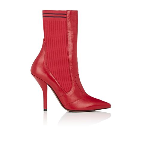 fendi red leather cuissard boots|Women's Luxury Boots & Designer Ankle Boots in .